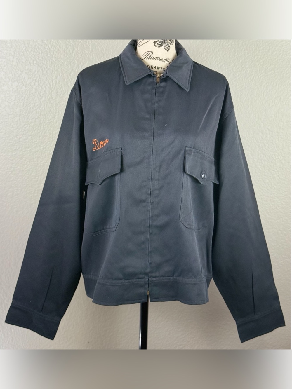 Vintage 50s 60s Men’s Union Made Utility Workwear Talon Zipper Jacket Medium